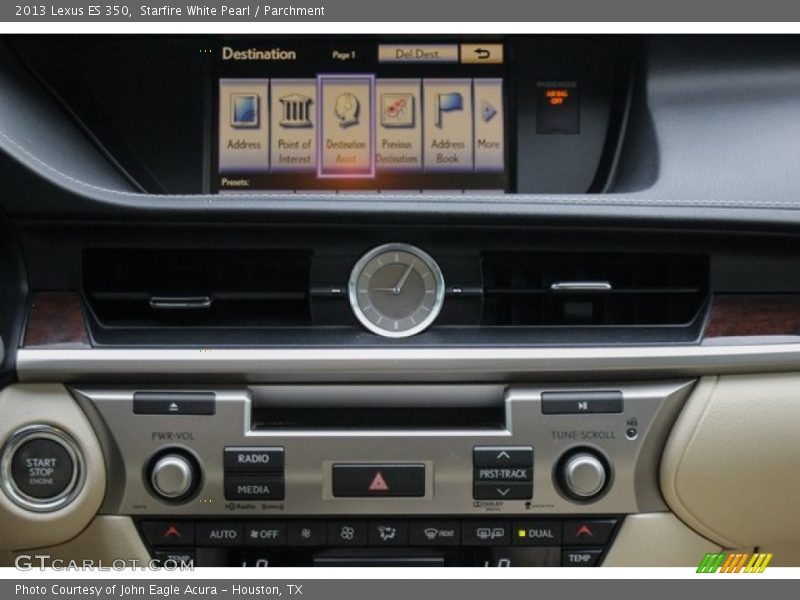Starfire White Pearl / Parchment 2013 Lexus ES 350