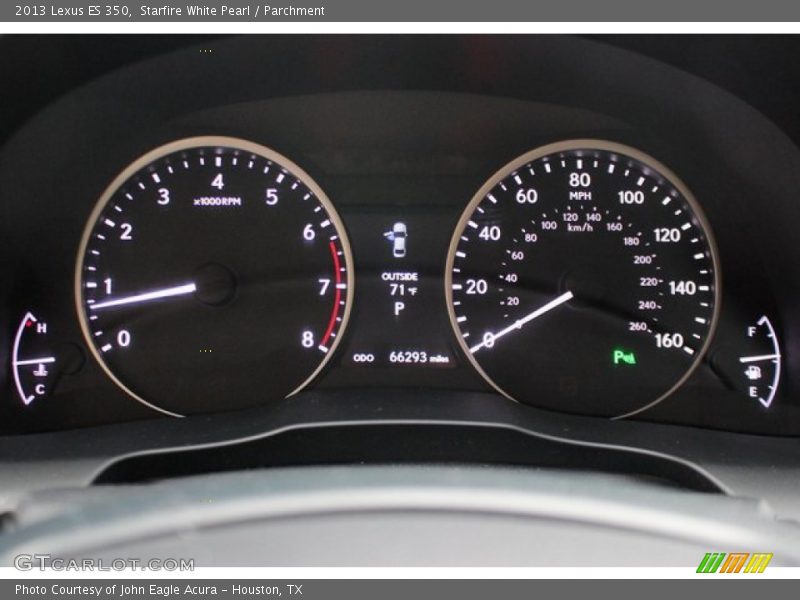 Starfire White Pearl / Parchment 2013 Lexus ES 350
