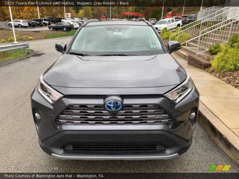 Magnetic Gray Metallic / Black 2020 Toyota RAV4 Limited AWD Hybrid