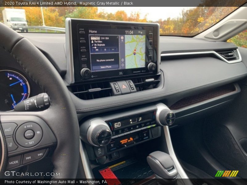Controls of 2020 RAV4 Limited AWD Hybrid