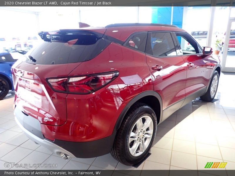 Cajun Red Tintcoat / Jet Black 2020 Chevrolet Blazer LT AWD