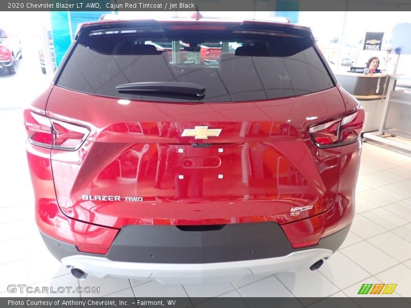 Cajun Red Tintcoat / Jet Black 2020 Chevrolet Blazer LT AWD