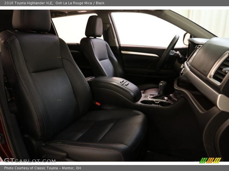 Ooh La La Rouge Mica / Black 2016 Toyota Highlander XLE