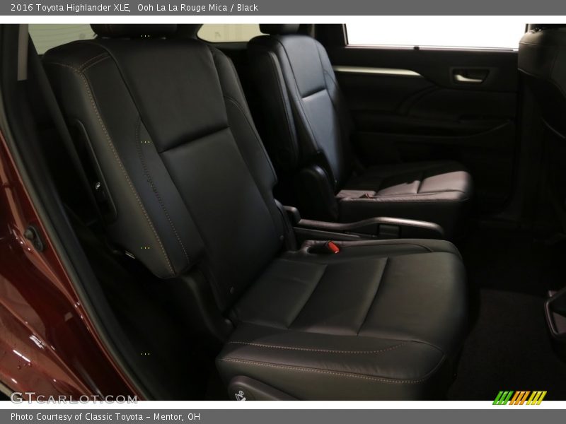 Ooh La La Rouge Mica / Black 2016 Toyota Highlander XLE