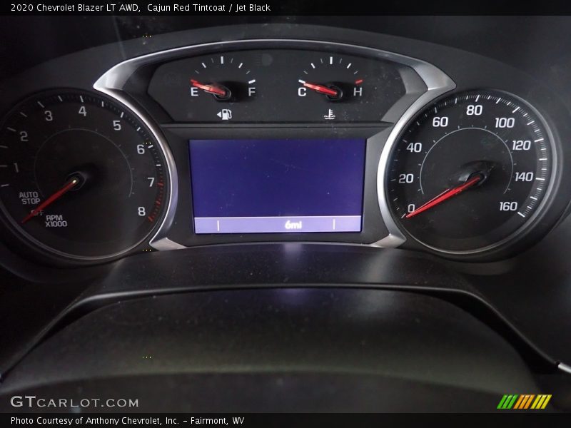 Cajun Red Tintcoat / Jet Black 2020 Chevrolet Blazer LT AWD