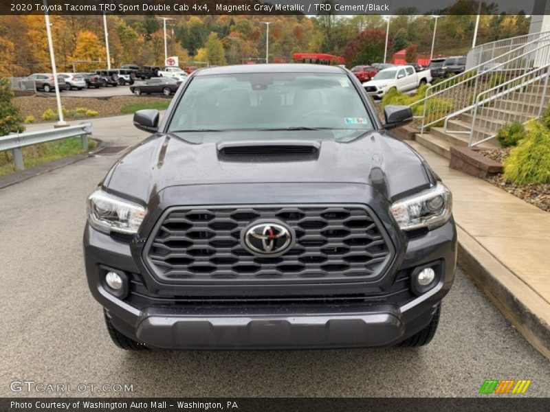 Magnetic Gray Metallic / TRD Cement/Black 2020 Toyota Tacoma TRD Sport Double Cab 4x4