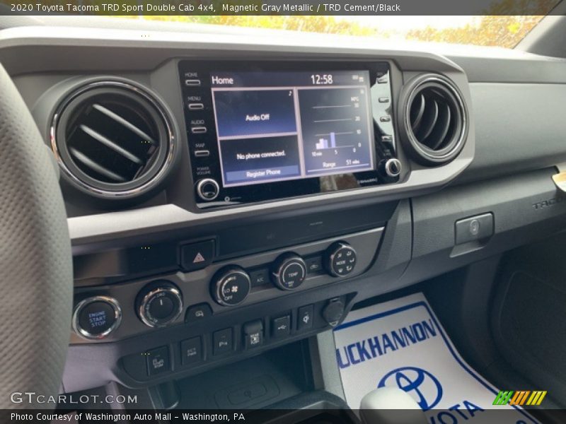 Controls of 2020 Tacoma TRD Sport Double Cab 4x4