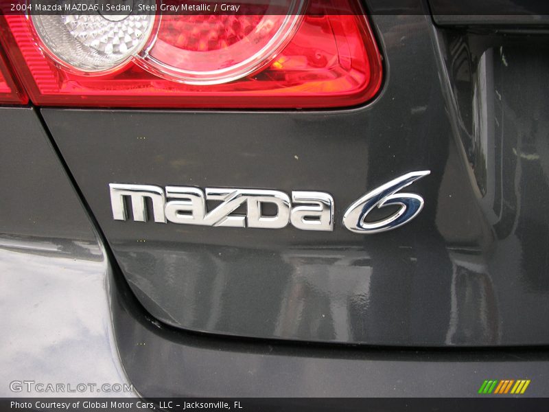 Steel Gray Metallic / Gray 2004 Mazda MAZDA6 i Sedan