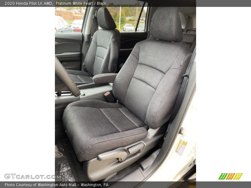 Front Seat of 2020 Pilot LX AWD