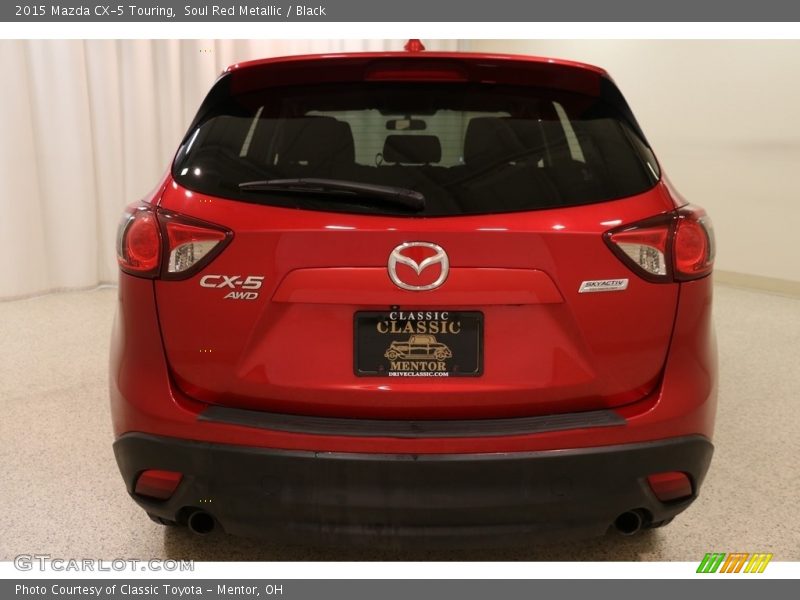 Soul Red Metallic / Black 2015 Mazda CX-5 Touring