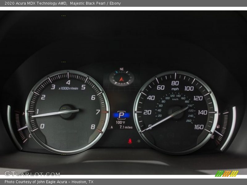 Majestic Black Pearl / Ebony 2020 Acura MDX Technology AWD