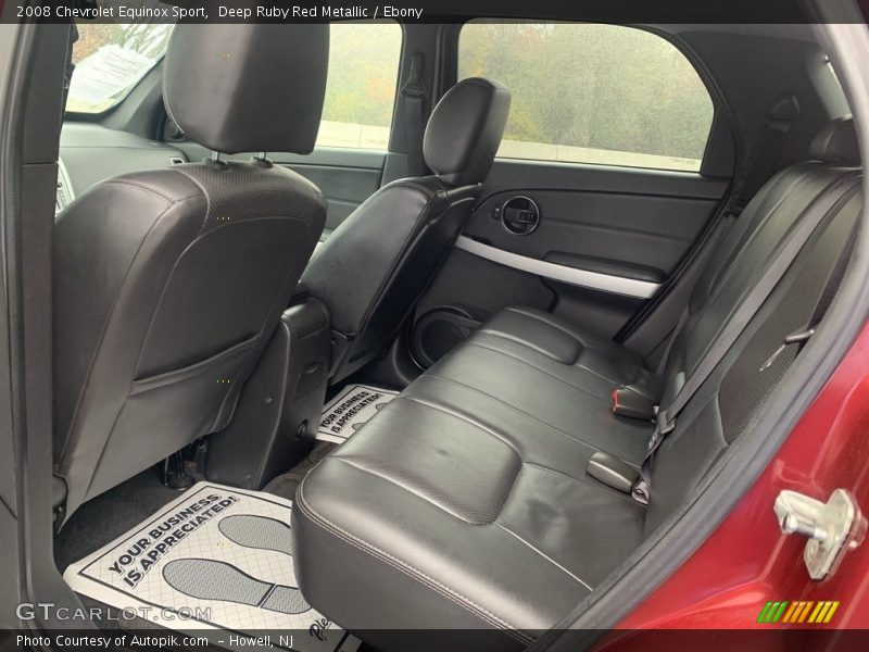 Deep Ruby Red Metallic / Ebony 2008 Chevrolet Equinox Sport