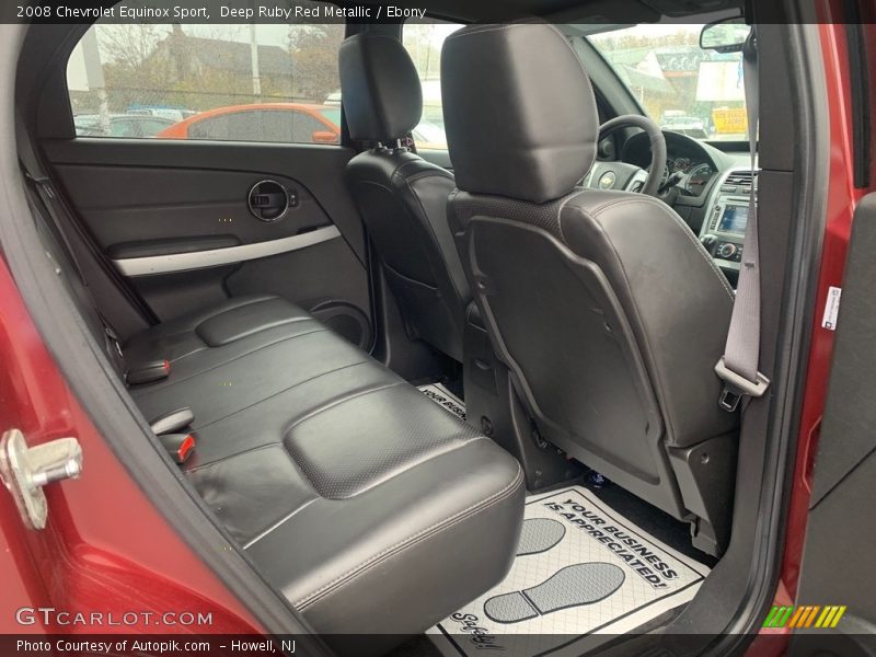Deep Ruby Red Metallic / Ebony 2008 Chevrolet Equinox Sport