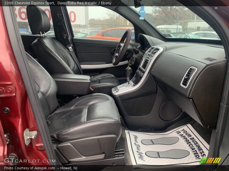 Deep Ruby Red Metallic / Ebony 2008 Chevrolet Equinox Sport