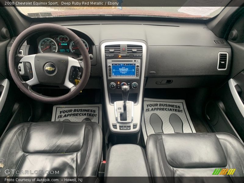 Deep Ruby Red Metallic / Ebony 2008 Chevrolet Equinox Sport