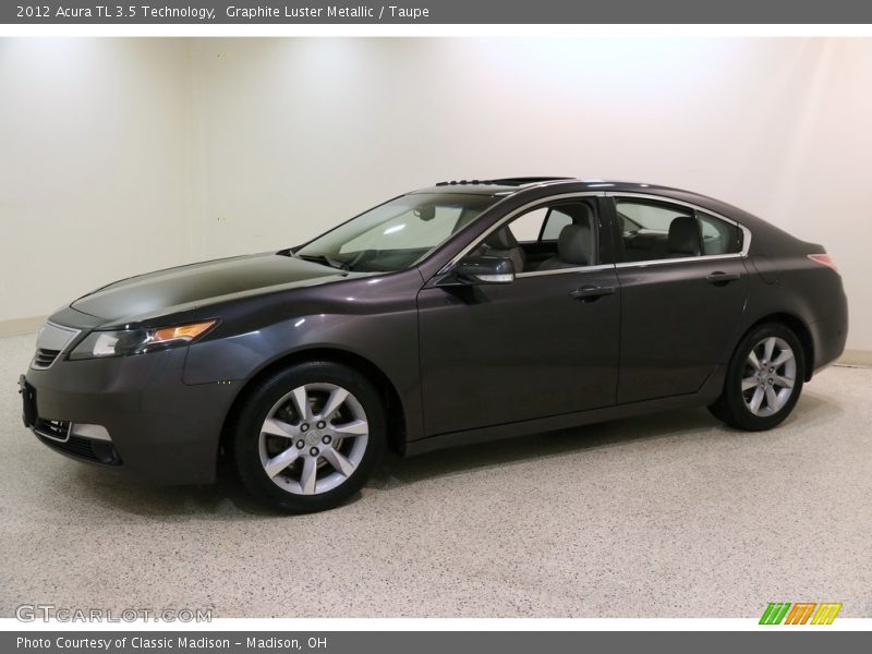Graphite Luster Metallic / Taupe 2012 Acura TL 3.5 Technology