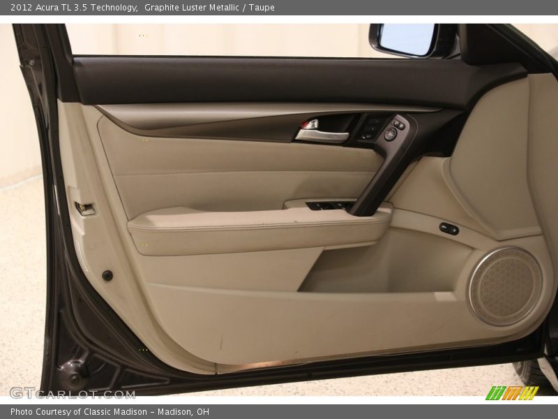 Graphite Luster Metallic / Taupe 2012 Acura TL 3.5 Technology