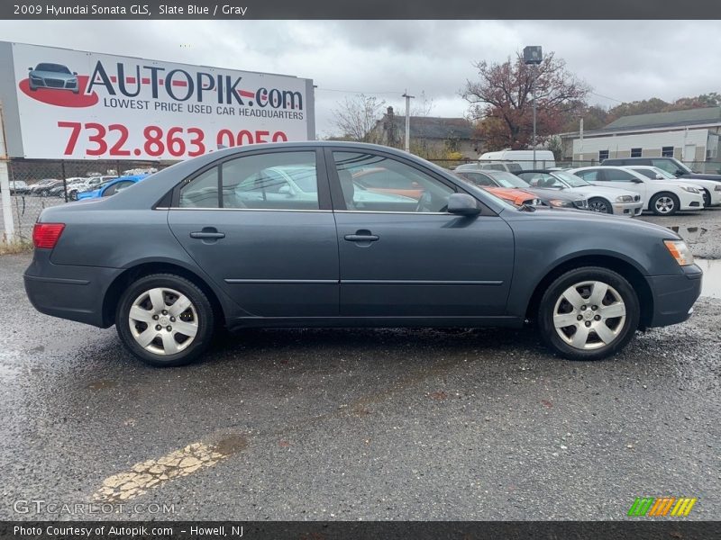 Slate Blue / Gray 2009 Hyundai Sonata GLS