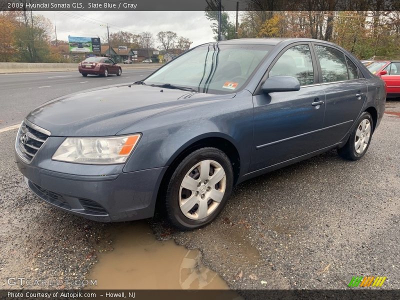 Slate Blue / Gray 2009 Hyundai Sonata GLS