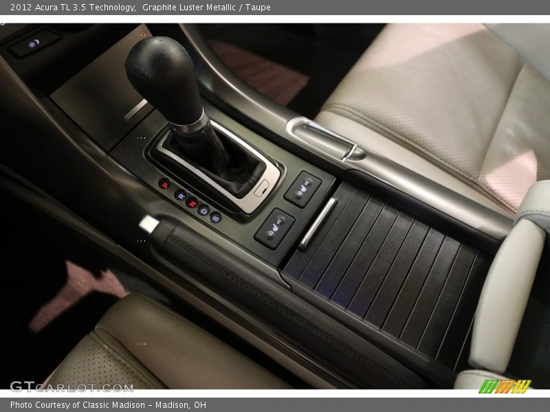 Graphite Luster Metallic / Taupe 2012 Acura TL 3.5 Technology