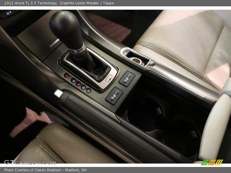 Graphite Luster Metallic / Taupe 2012 Acura TL 3.5 Technology