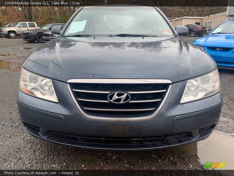 Slate Blue / Gray 2009 Hyundai Sonata GLS