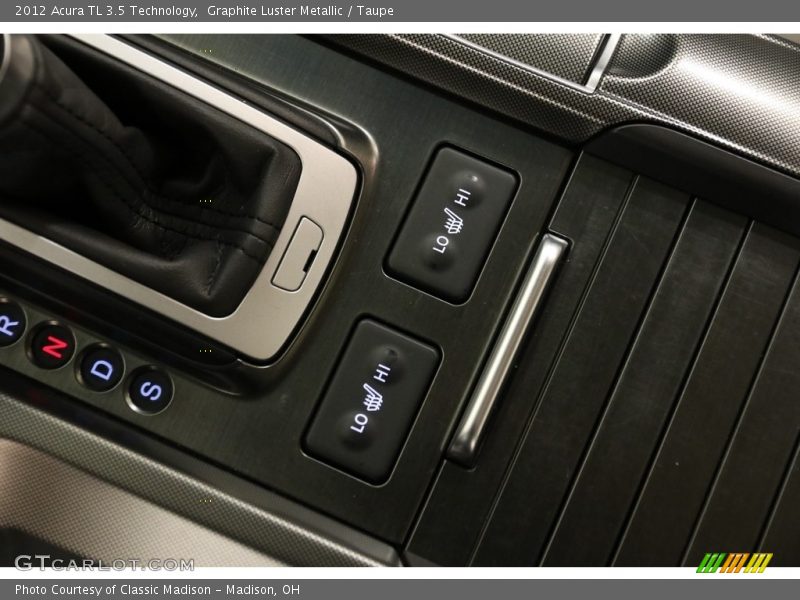Graphite Luster Metallic / Taupe 2012 Acura TL 3.5 Technology