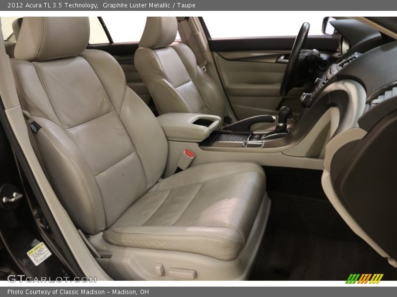 Graphite Luster Metallic / Taupe 2012 Acura TL 3.5 Technology