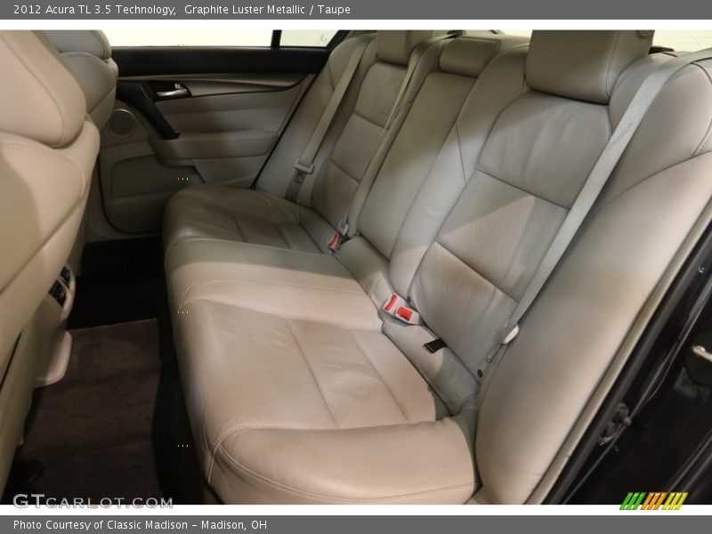 Graphite Luster Metallic / Taupe 2012 Acura TL 3.5 Technology