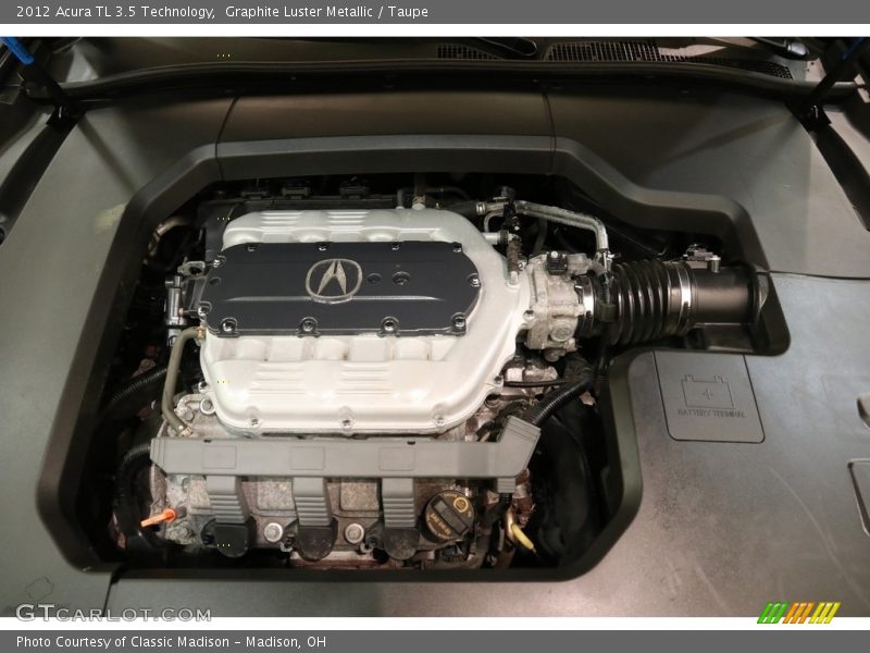 Graphite Luster Metallic / Taupe 2012 Acura TL 3.5 Technology