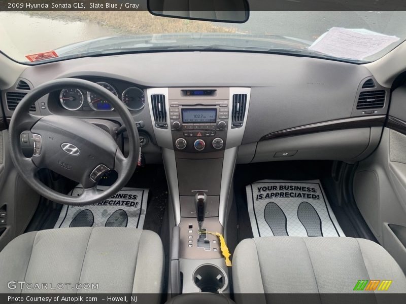 Slate Blue / Gray 2009 Hyundai Sonata GLS