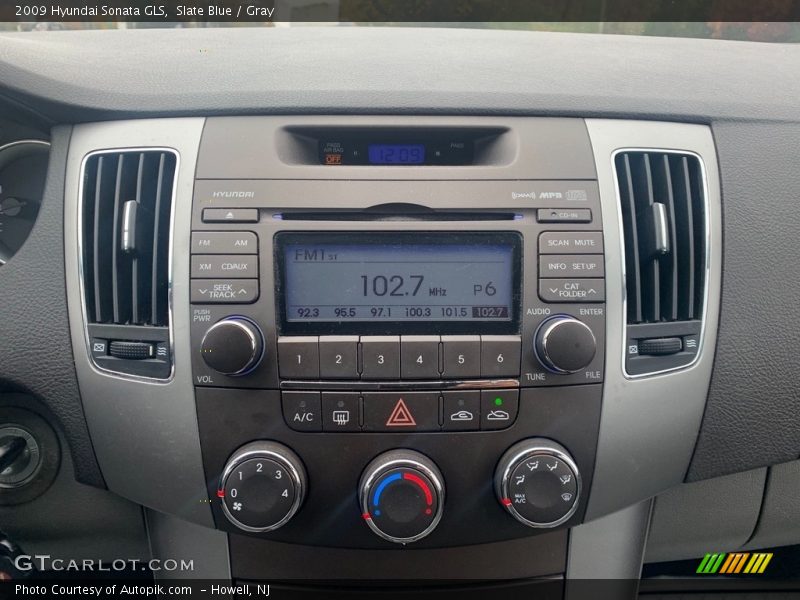 Slate Blue / Gray 2009 Hyundai Sonata GLS