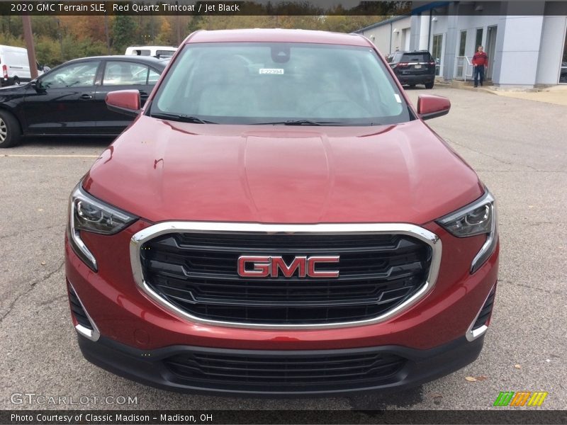 Red Quartz Tintcoat / Jet Black 2020 GMC Terrain SLE