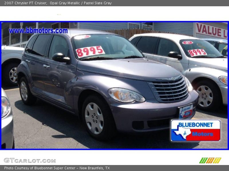 Opal Gray Metallic / Pastel Slate Gray 2007 Chrysler PT Cruiser
