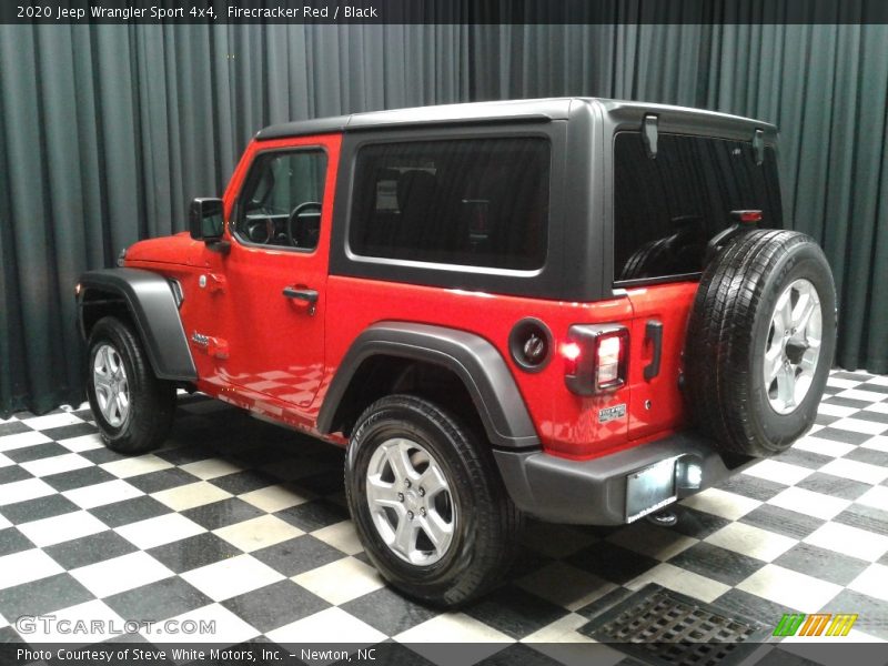 Firecracker Red / Black 2020 Jeep Wrangler Sport 4x4