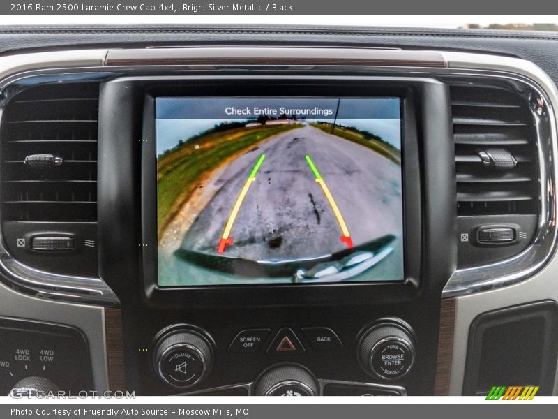 Bright Silver Metallic / Black 2016 Ram 2500 Laramie Crew Cab 4x4