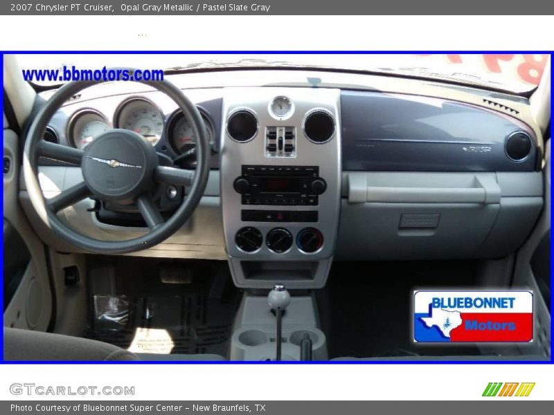 Opal Gray Metallic / Pastel Slate Gray 2007 Chrysler PT Cruiser