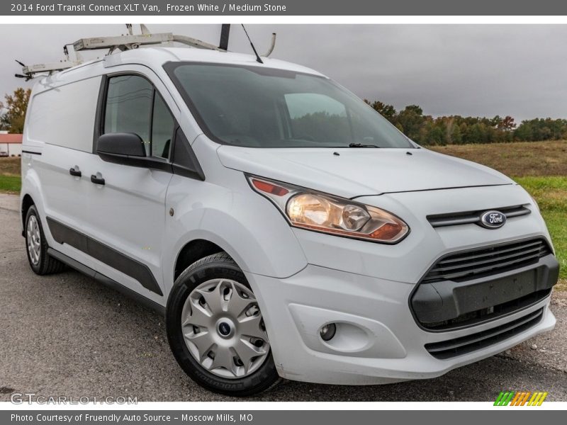 Frozen White / Medium Stone 2014 Ford Transit Connect XLT Van