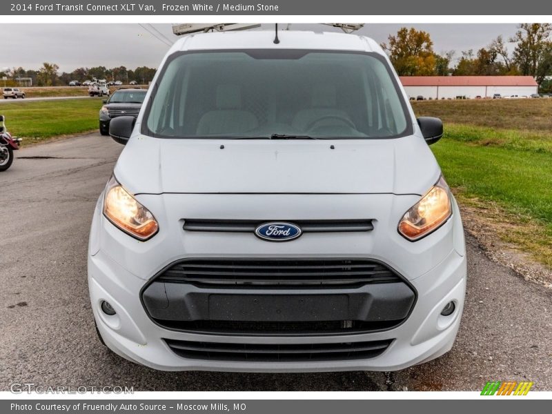 Frozen White / Medium Stone 2014 Ford Transit Connect XLT Van