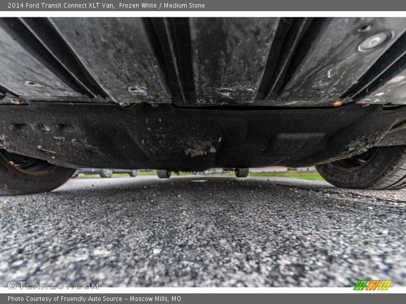 Frozen White / Medium Stone 2014 Ford Transit Connect XLT Van