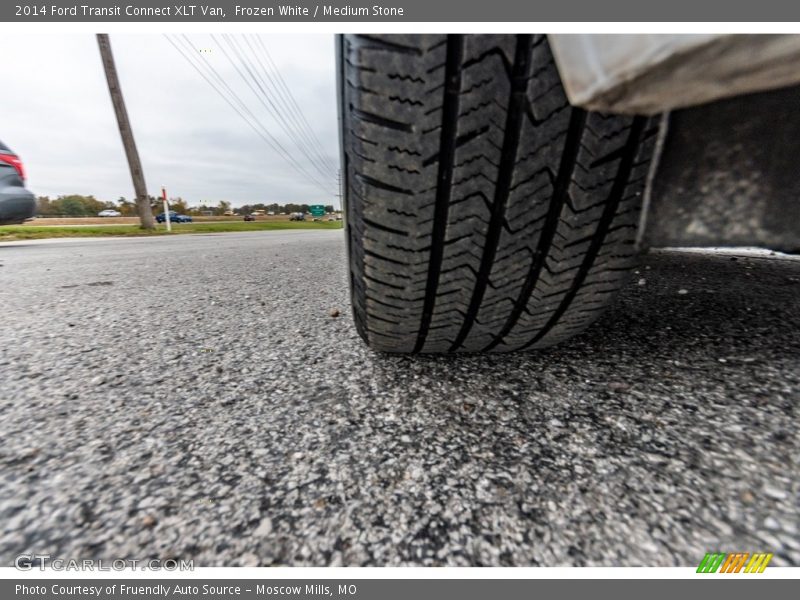 Frozen White / Medium Stone 2014 Ford Transit Connect XLT Van