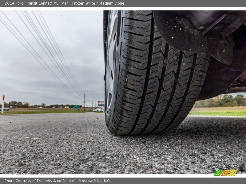 Frozen White / Medium Stone 2014 Ford Transit Connect XLT Van