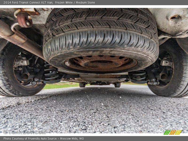 Frozen White / Medium Stone 2014 Ford Transit Connect XLT Van