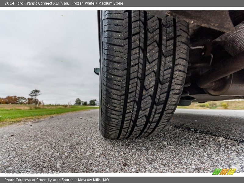 Frozen White / Medium Stone 2014 Ford Transit Connect XLT Van