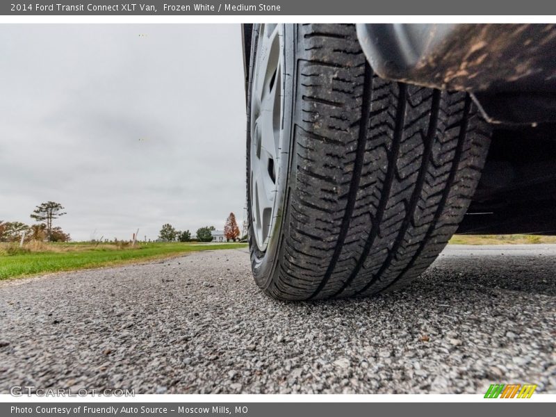 Frozen White / Medium Stone 2014 Ford Transit Connect XLT Van
