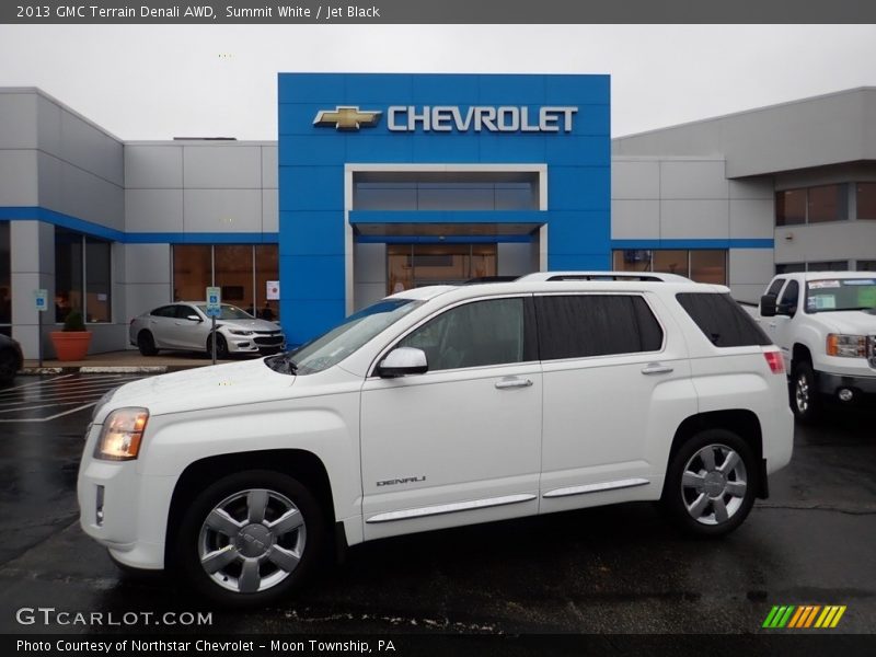 Summit White / Jet Black 2013 GMC Terrain Denali AWD