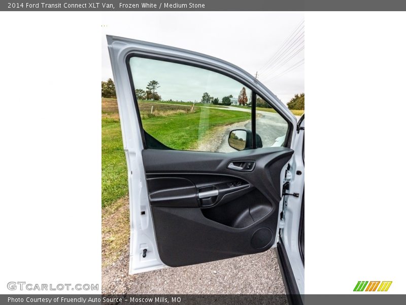 Frozen White / Medium Stone 2014 Ford Transit Connect XLT Van
