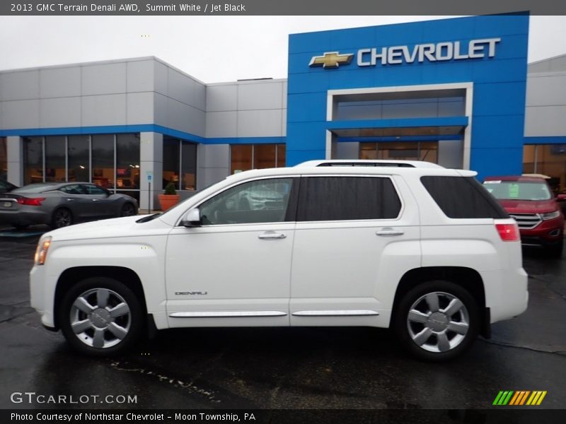 Summit White / Jet Black 2013 GMC Terrain Denali AWD