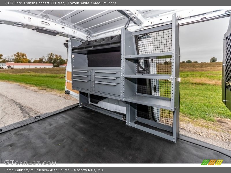 Frozen White / Medium Stone 2014 Ford Transit Connect XLT Van