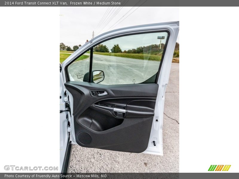 Frozen White / Medium Stone 2014 Ford Transit Connect XLT Van